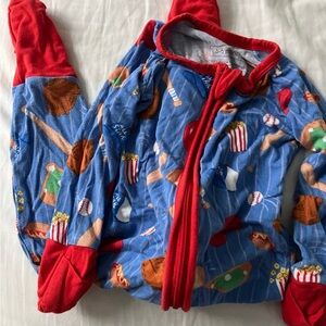 Little Sleepies Blue All Star Zippy